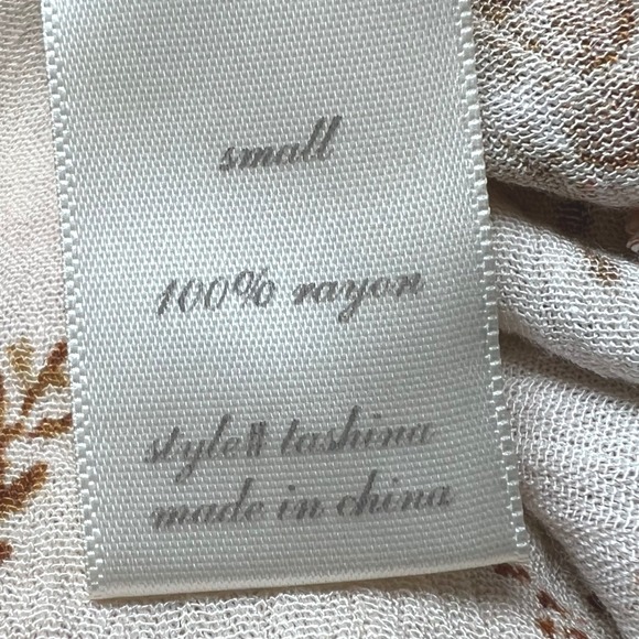 Altar'd State Womens Size Small Shorts Romper Tan Floral Cottagecore Boho Mini - Picture 5 of 16